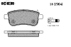 ICER 181904 Brake Pad Set, disc brake