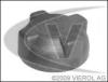 VAICO V10-0018 (V100018) Cap, radiator