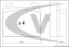 VAICO V10-8122 (V108122) Brake Pad Set, disc brake