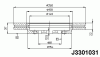 NIPPARTS J3301031 Brake Disc