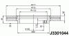 NIPPARTS J3301044 Brake Disc