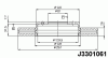 NIPPARTS J3301061 Brake Disc