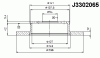 NIPPARTS J3302065 Brake Disc