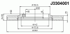 NIPPARTS J3304001 Brake Disc