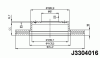 NIPPARTS J3304016 Brake Disc
