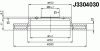 NIPPARTS J3304030 Brake Disc