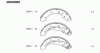 NIPPARTS J3502069 Brake Shoe Set