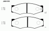 NIPPARTS J3601033 Brake Pad Set, disc brake