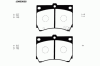 NIPPARTS J3603035 Brake Pad Set, disc brake
