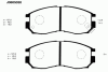 NIPPARTS J3605030 Brake Pad Set, disc brake