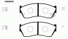 NIPPARTS J3608005 Brake Pad Set, disc brake