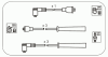 JANMOR JP373 Ignition Cable Kit