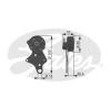 GATES T36024 Tensioner Pulley, v-ribbed belt