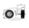 GATES T36200 Deflection/Guide Pulley, v-ribbed belt