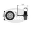 GATES T36204 Deflection/Guide Pulley, v-ribbed belt