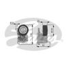 GATES T38206 Tensioner Pulley, v-ribbed belt