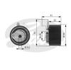 GATES T43014 Tensioner Pulley, timing belt