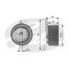 GATES T43022 Tensioner Pulley, timing belt