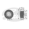 GATES T43062 Tensioner Pulley, timing belt