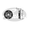 GATES TVD1051 Belt Pulley, crankshaft