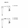 BREMI 800L176 Ignition Cable Kit