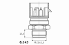 BEHR THERMOT-TRONIK 8.143.11.325 (814311325) Temperature Switch, radiator fan