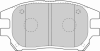 FERODO FDB1697 Brake Pad Set, disc brake