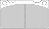 FERODO FSL813 Brake Pad Set, disc brake