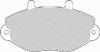 FERODO FVR701 Brake Pad Set, disc brake