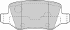 FERODO FDB1782 Brake Pad Set, disc brake
