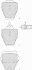 FERODO FDB1709 Brake Pad Set, disc brake