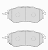 FERODO FDB1984 Brake Pad Set, disc brake