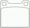 BREMBO P59001 Brake Pad Set, disc brake