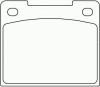 BREMBO P86001 Brake Pad Set, disc brake