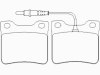MINTEX MDB1442 Brake Pad Set, disc brake