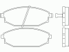 MINTEX MDB2048 Brake Pad Set, disc brake