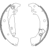 ROADHOUSE 4078.01 (407801) Brake Shoe Set