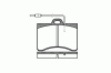 ROADHOUSE 2086.04 (208604) Brake Pad Set, disc brake