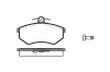 ROADHOUSE 2134.00 (213400) Brake Pad Set, disc brake