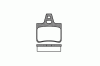 ROADHOUSE 2311.00 (231100) Brake Pad Set, disc brake