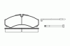 ROADHOUSE 2651.02 (265102) Brake Pad Set, disc brake