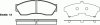 ROADHOUSE 21253.00 (2125300) Brake Pad Set, disc brake