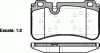 ROADHOUSE 21280.00 (2128000) Brake Pad Set, disc brake