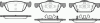 ROADHOUSE 21384.02 (2138402) Brake Pad Set, disc brake