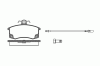 REMSA 0221.02 (022102) Brake Pad Set, disc brake