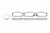 REMSA 0283.10 (028310) Brake Pad Set, disc brake