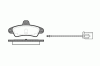 REMSA 0433.02 (043302) Brake Pad Set, disc brake