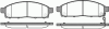 REMSA 1242.01 (124201) Brake Pad Set, disc brake