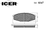 ICER 140347 Brake Pad Set, disc brake