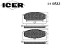 ICER 140533 Brake Pad Set, disc brake